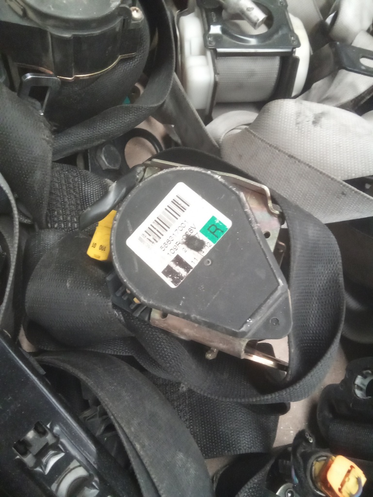 Cinturon trasero derecho mercedes clase a w168 '01