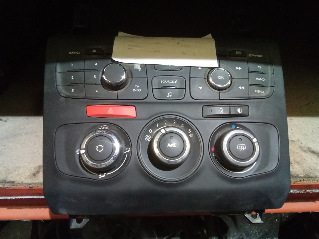 Mando climatizador citroen c4 '13
