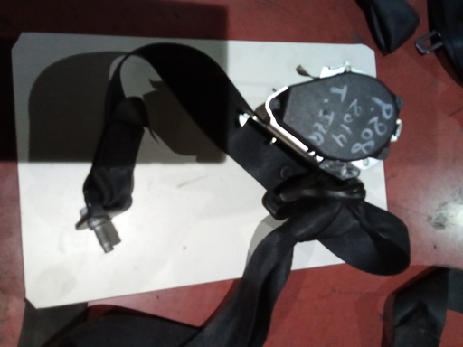 Cinturon seg. tras.izquierdo peugeot 208 '14