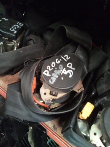 Cinturon delantero izquierdo 5p peugeot 206 '03